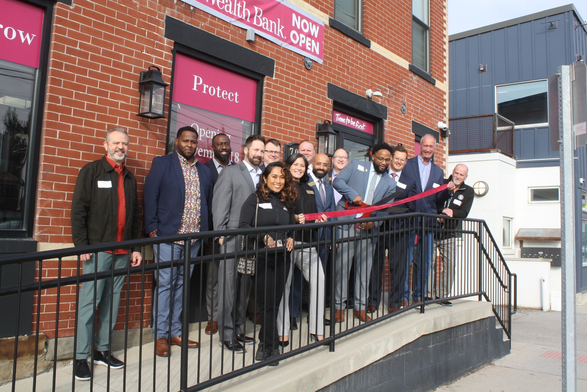 Parson Ave Ribbon Cutting